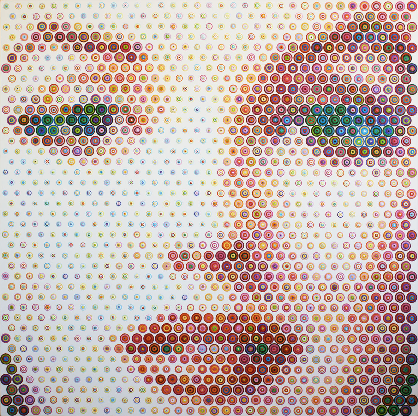 Gavin Rain. Marilyn Monroe acrilico su tela cm. 180 x 180