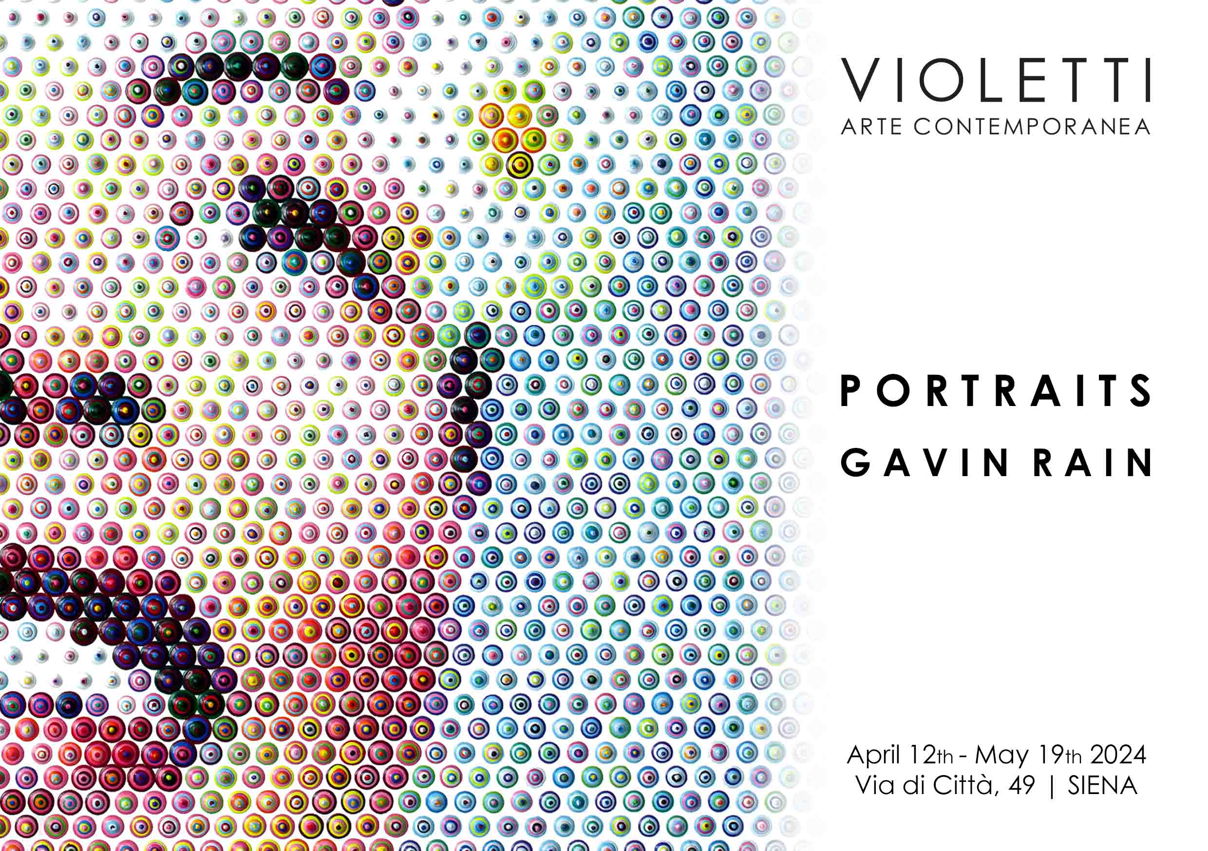 Violetti Arte Contemporanea | Gavin Rain Exhibition | Siena