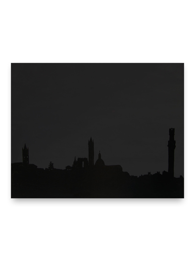 Carlo Pizzichini P1.2101 Notturno senese cm 60x80