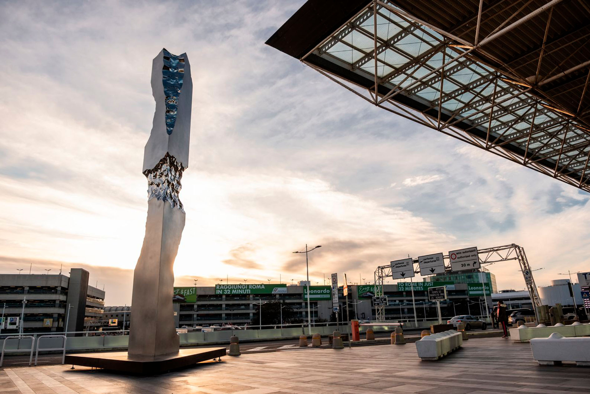 Helidon Xhixha – Collezione Diffusa di Aeroporti di Roma | Progetto